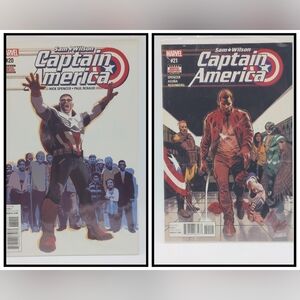 Marvel Captain America Sam Wilson # 20, 21 Comic Books Set Of 2
